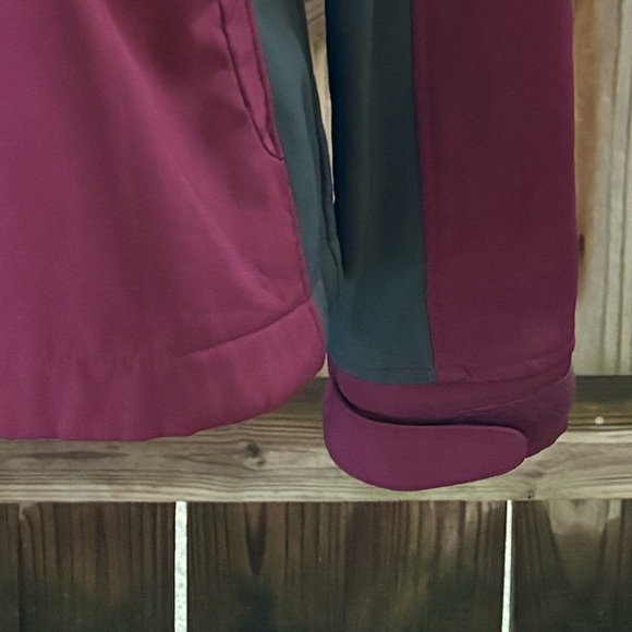 Black Diamond Double Diamond 2 Tone Plum & Gray Full Zip Jacket Size M - Picture 9 of 14